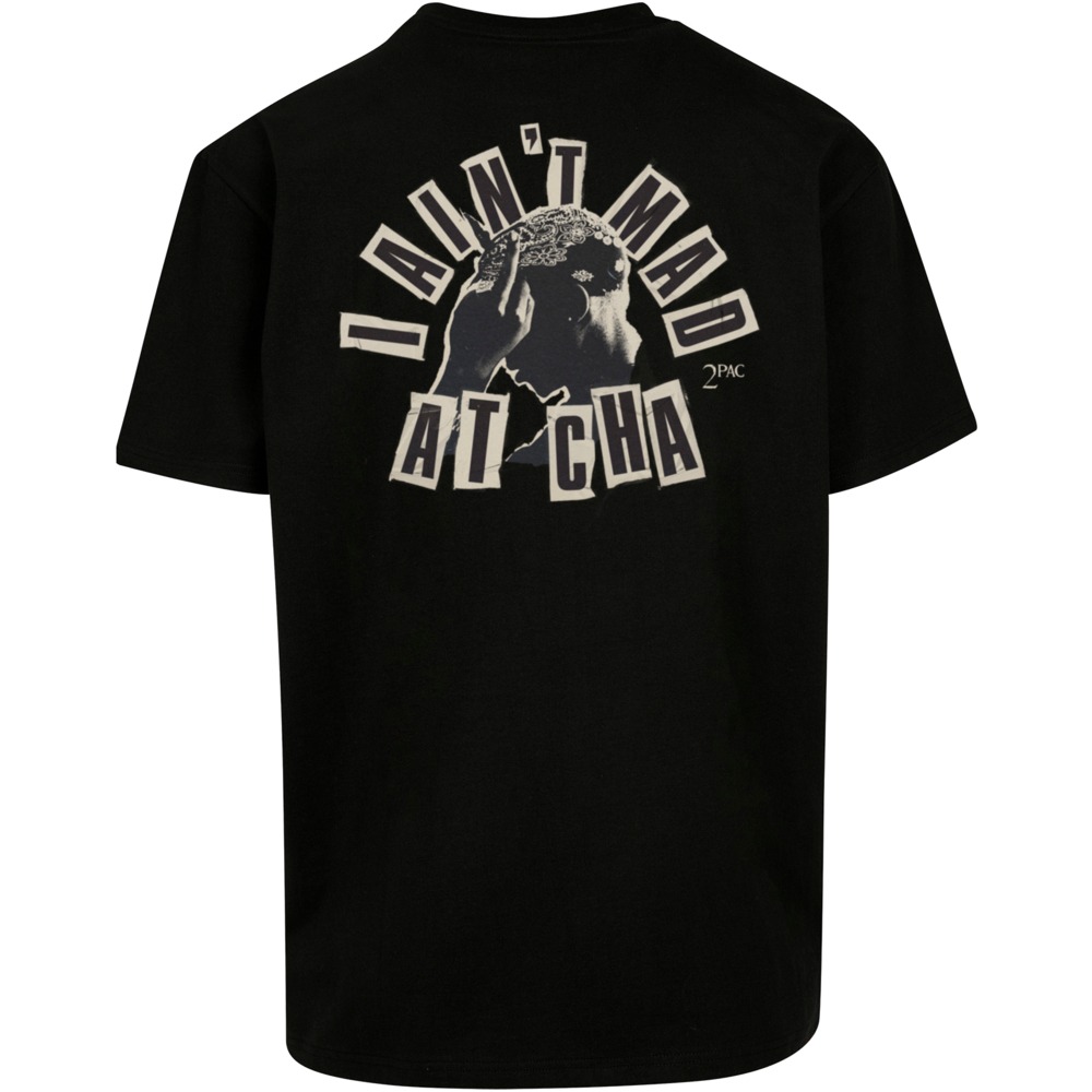 Mister Tee Tupac - I ain't mad at cha Oversize Tshirt Homme - Noir